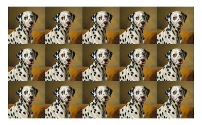 DecoCraft - Scenic Tiles Series - Oil Painting Pets - Dalmatian