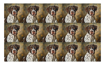 DecoCraft - Scenic Tiles Series - Oil Painting Pets - German Shorthaired Pointer
