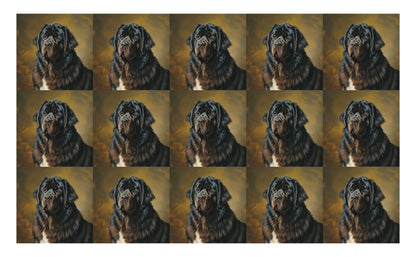 DecoCraft - Scenic Tiles Series - Oil Painting Pets - Newfoundland