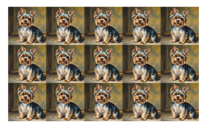 DecoCraft - Scenic Tiles Series - Oil Painting Pets - Yorkie