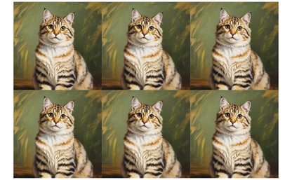 DecoCraft - Scenic Tiles Series - Oil Painting Pets - American Bobtail