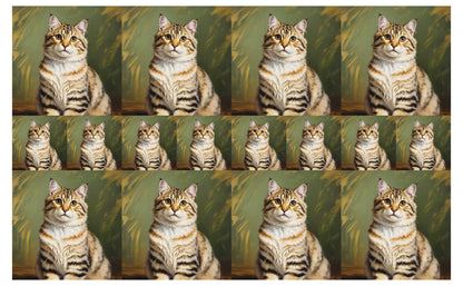 DecoCraft - Scenic Tiles Series - Oil Painting Pets - American Bobtail