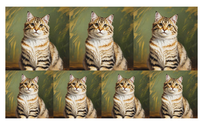 DecoCraft - Scenic Tiles Series - Oil Painting Pets - American Bobtail