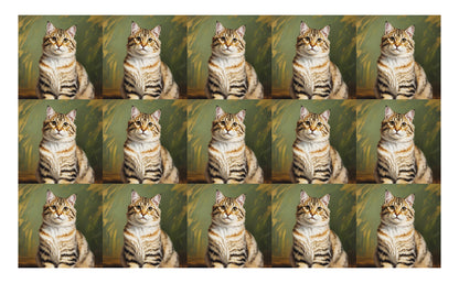 DecoCraft - Scenic Tiles Series - Oil Painting Pets - American Bobtail