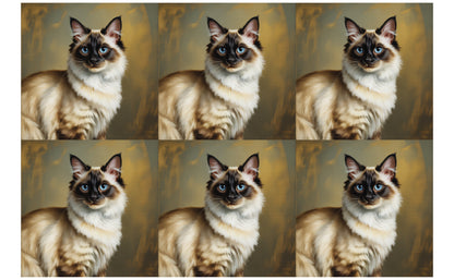 DecoCraft - Scenic Tiles Series - Oil Painting Pets - Balinese