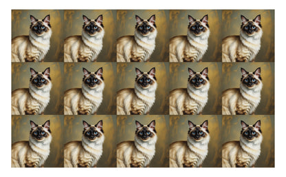 DecoCraft - Scenic Tiles Series - Oil Painting Pets - Balinese