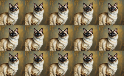 DecoCraft - Scenic Tiles Series - Oil Painting Pets - Balinese