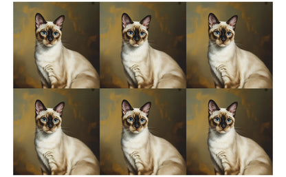DecoCraft - Scenic Tiles Series - Oil Painting Pets - Colorpoint