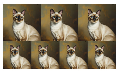 DecoCraft - Scenic Tiles Series - Oil Painting Pets - Colorpoint