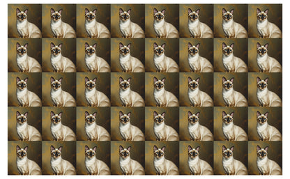DecoCraft - Scenic Tiles Series - Oil Painting Pets - Colorpoint