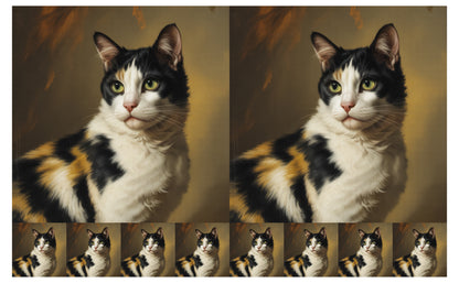 DecoCraft - Scenic Tiles Series - Oil Painting Pets - Harlequin