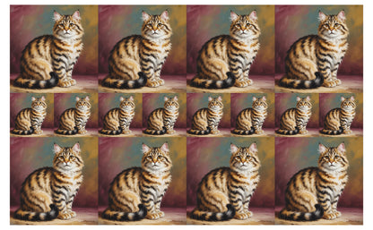 DecoCraft - Scenic Tiles Series - Oil Painting Pets - Highlander