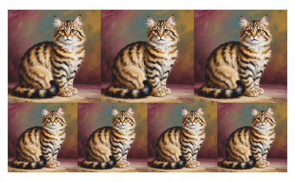 DecoCraft - Scenic Tiles Series - Oil Painting Pets - Highlander