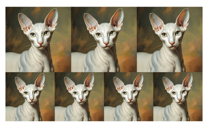 DecoCraft - Scenic Tiles Series - Oil Painting Pets - Peterbald