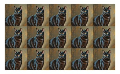 DecoCraft - Scenic Tiles Series - Oil Painting Pets - Bombay