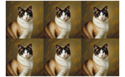 DecoCraft - Scenic Tiles Series - Oil Painting Pets - Snowshoe