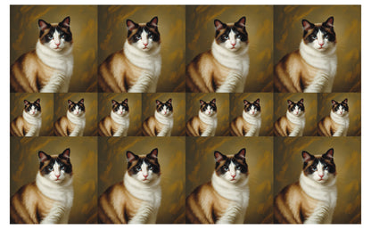 DecoCraft - Scenic Tiles Series - Oil Painting Pets - Snowshoe