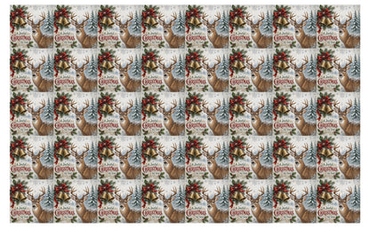 DecoCraft - Studio 1375 - Scenic Tiles Series - Christmas Postcards - Bells Across the Snow