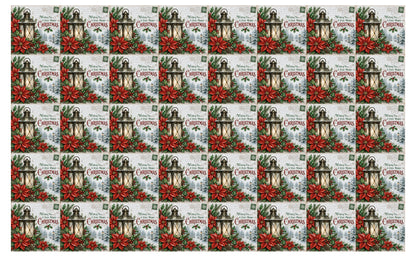DecoCraft - Studio 1375 - Scenic Tiles Series - Christmas Postcards - Lantern Light at Christmas