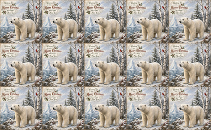 DecoCraft - Studio 1375 - Scenic Tiles Series - Christmas Postcards - Winters Silent Guardian