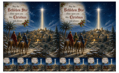 DecoCraft - Studio 1375 - Scenic Tiles Series - Beneath the Bethlehem Star