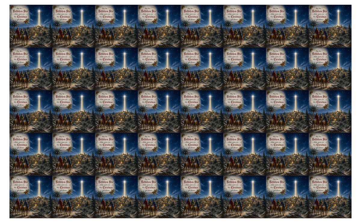 DecoCraft - Studio 1375 - Scenic Tiles Series - Beneath the Bethlehem Star