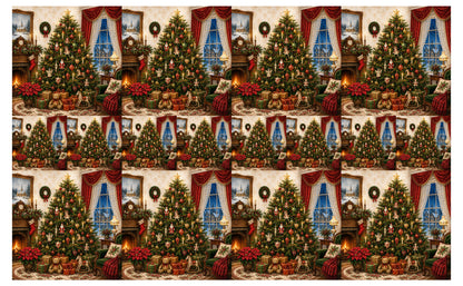 DecoCraft - Studio 1375 - Scenic Tiles Series - Christmas Eve in the Parlor