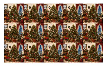 DecoCraft - Studio 1375 - Scenic Tiles Series - Christmas Eve in the Parlor