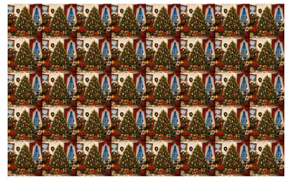 DecoCraft - Studio 1375 - Scenic Tiles Series - Christmas Eve in the Parlor