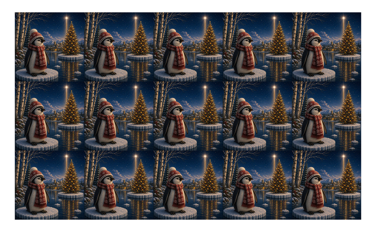 DecoCraft - Studio 1375 - Scenic Tiles Series - Christmas on Ice