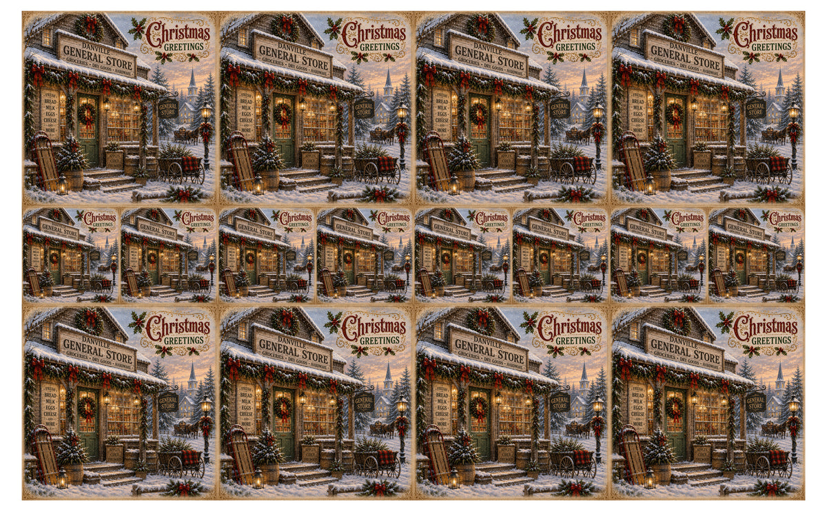 DecoCraft - Studio 1375 - Scenic Tiles Series - Danville General Store