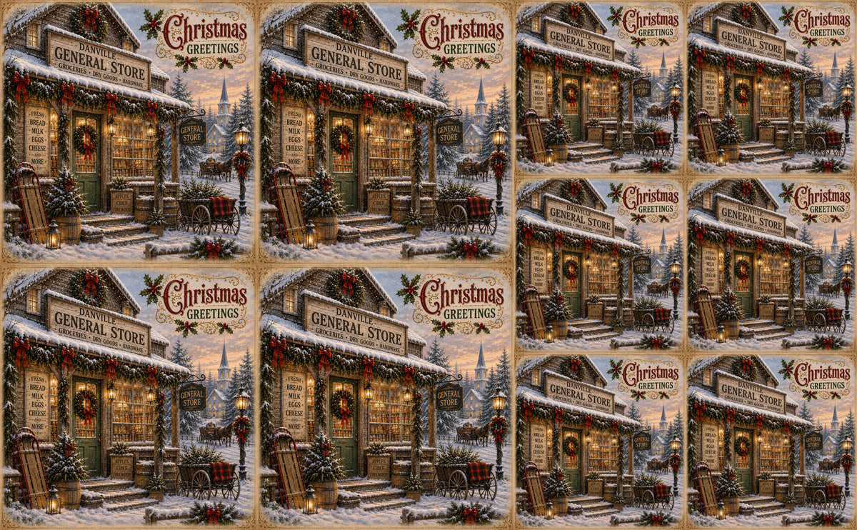DecoCraft - Studio 1375 - Scenic Tiles Series - Danville General Store