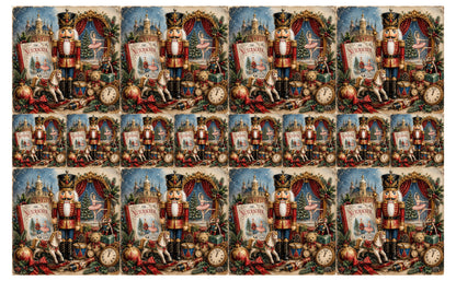 DecoCraft - Studio 1375 - Scenic Tiles Series - Nutcracker Christmas Dream