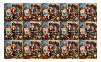 DecoCraft - Studio 1375 - Scenic Tiles Series - Nutcracker Christmas Dream