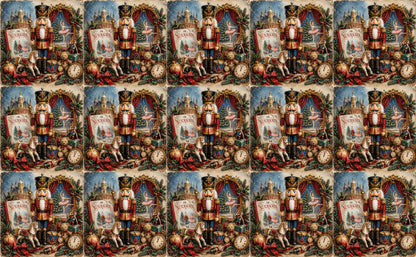 DecoCraft - Studio 1375 - Scenic Tiles Series - Nutcracker Christmas Dream
