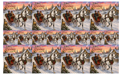 DecoCraft - Studio 1375 - Scenic Tiles Series - Over the Snowy Lane