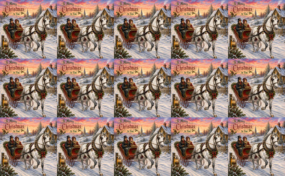 DecoCraft - Studio 1375 - Scenic Tiles Series - Over the Snowy Lane