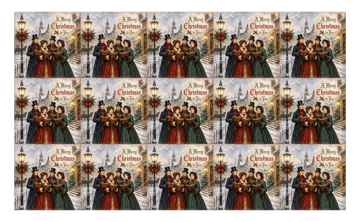 DecoCraft - Studio 1375 - Scenic Tiles Series - Songs of Christmas Eve