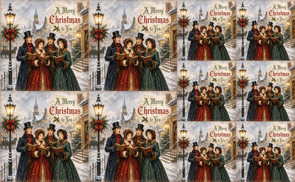 DecoCraft - Studio 1375 - Scenic Tiles Series - Songs of Christmas Eve