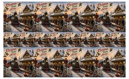 DecoCraft - Studio 1375 - Scenic Tiles Series - The Christmas Train Arrives