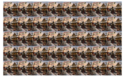 DecoCraft - Studio 1375 - Scenic Tiles Series - The Christmas Train Arrives