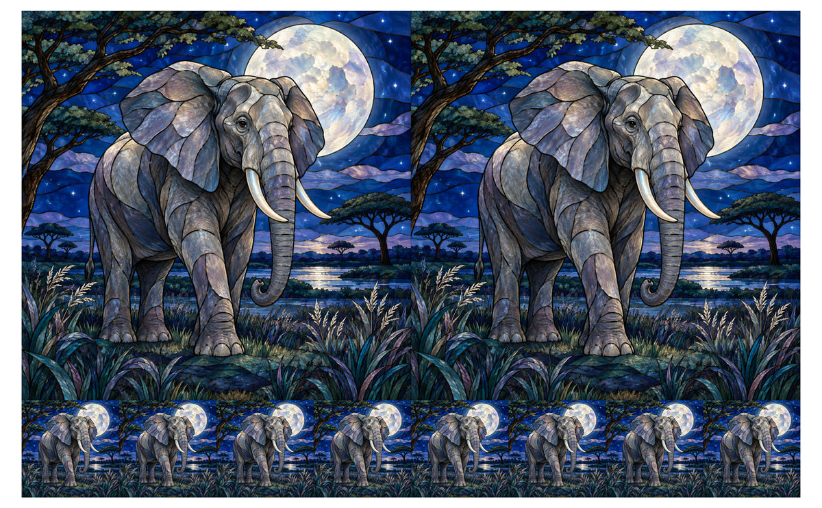 DecoCraft - Studio 1375 - Scenic Elevated Texture Tiles - Moonlit Matriarch