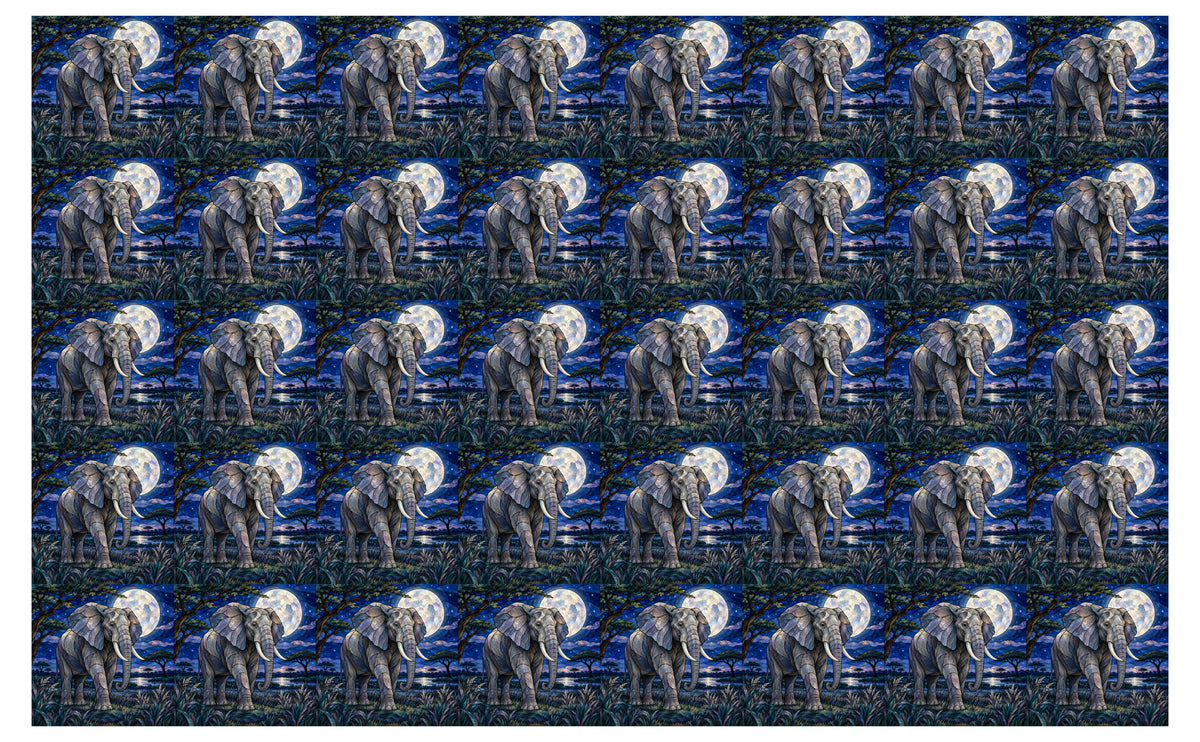 DecoCraft - Studio 1375 - Scenic Elevated Texture Tiles - Moonlit Matriarch