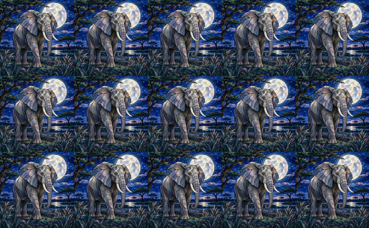 DecoCraft - Studio 1375 - Scenic Elevated Texture Tiles - Moonlit Matriarch