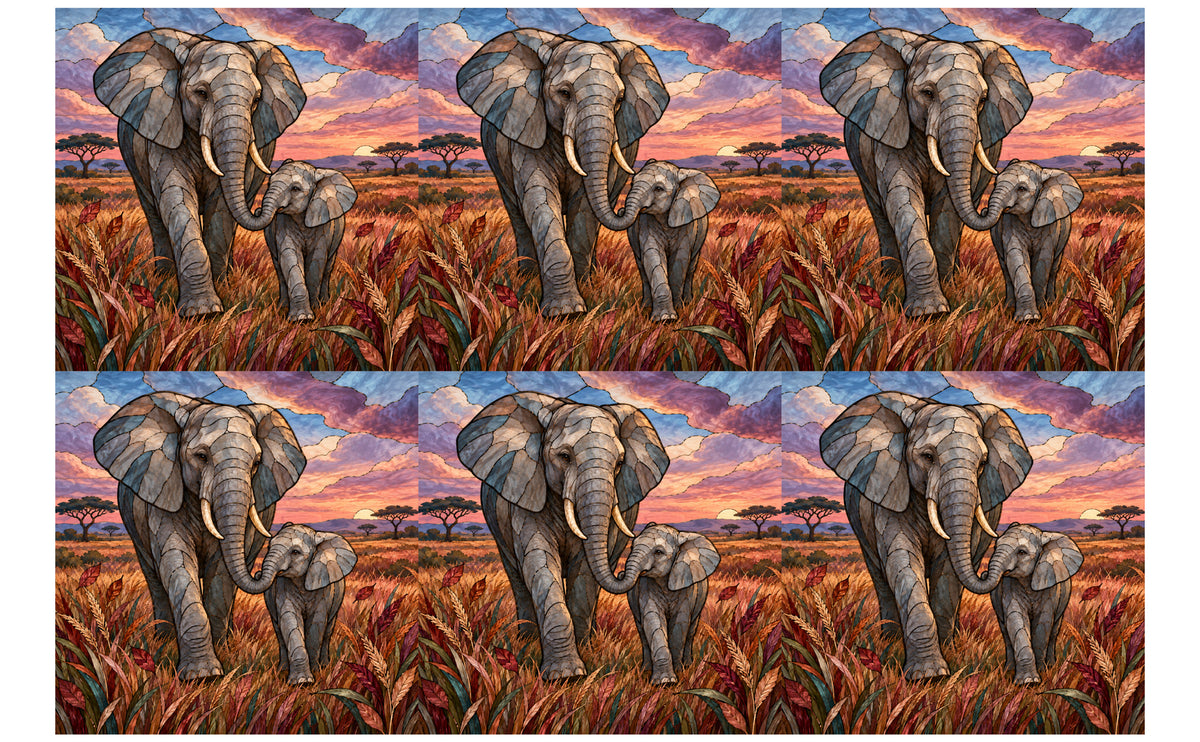 DecoCraft - Studio 1375 - Scenic Elevated Texture Tiles - Autumn Together