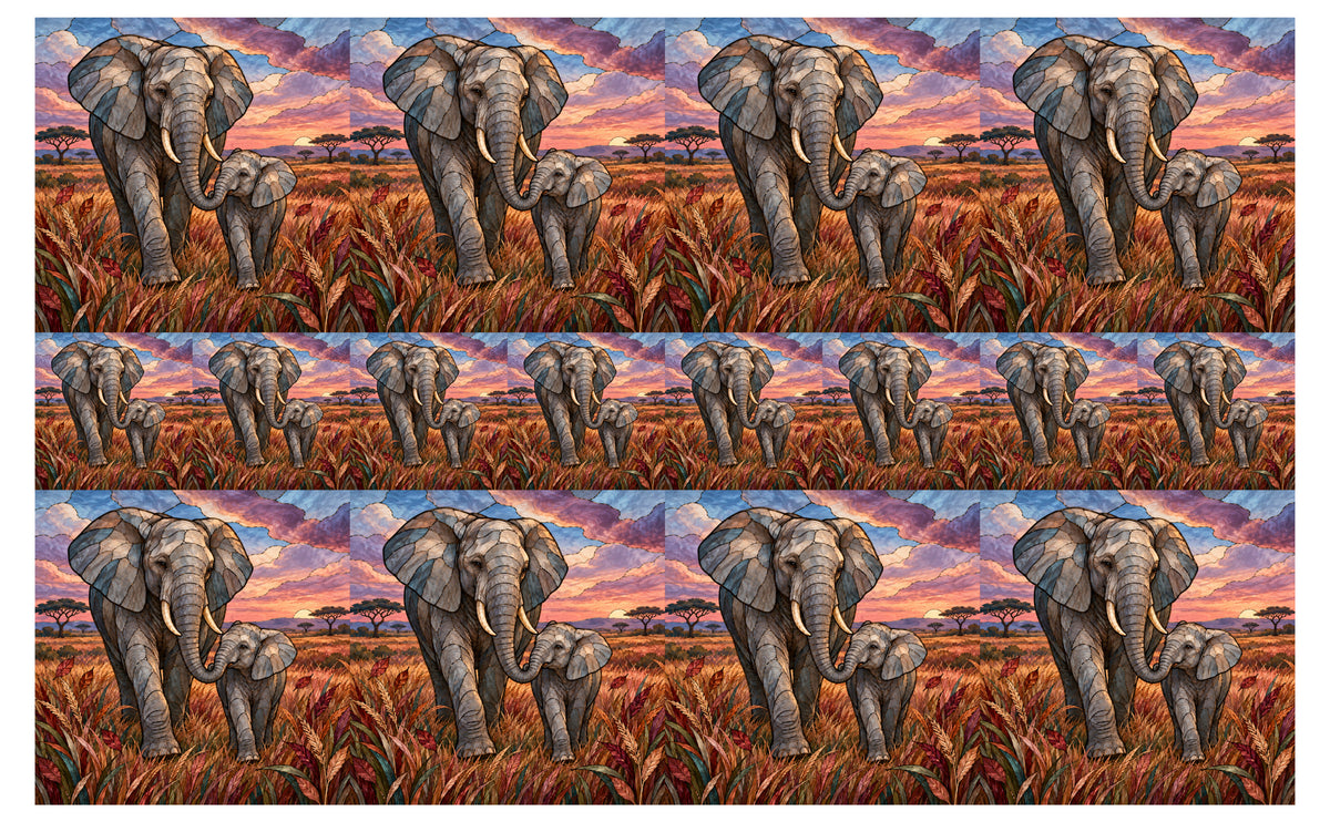 DecoCraft - Studio 1375 - Scenic Elevated Texture Tiles - Autumn Together