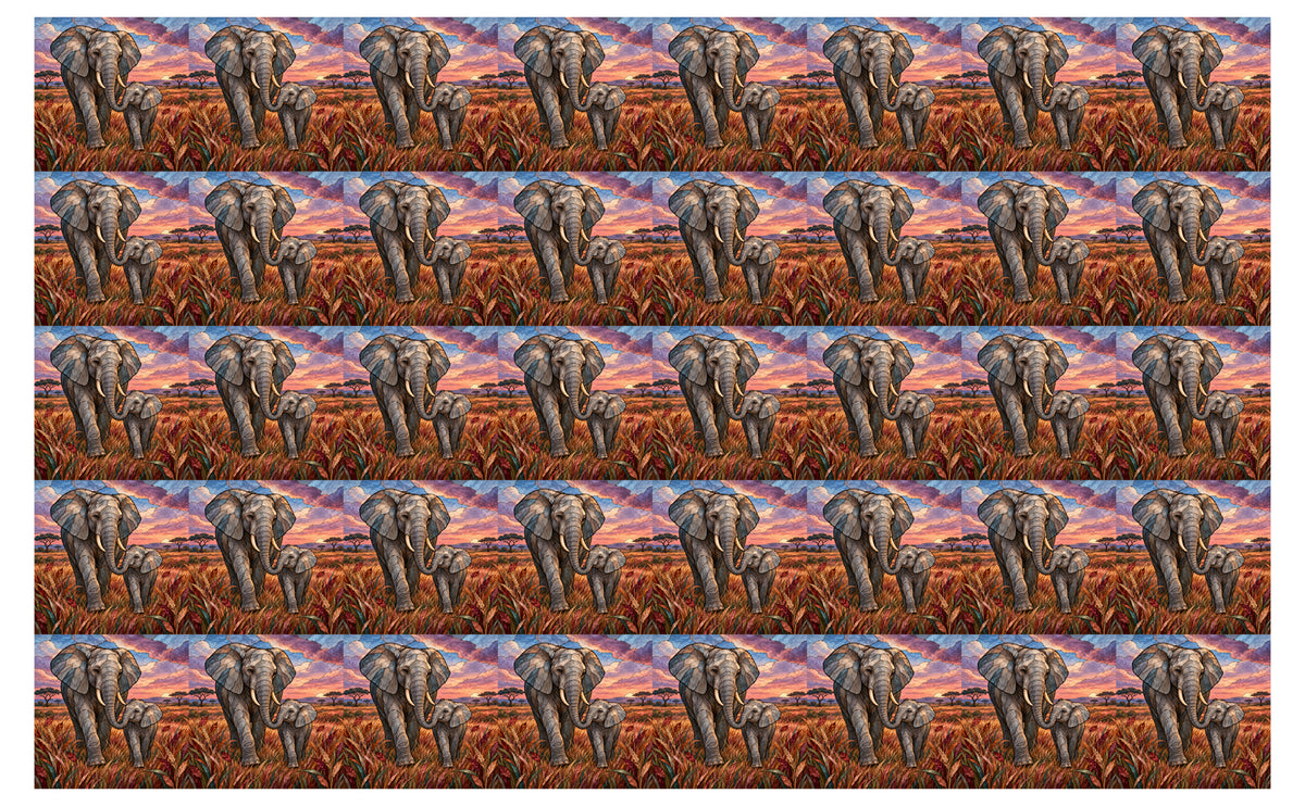 DecoCraft - Studio 1375 - Scenic Elevated Texture Tiles - Autumn Together