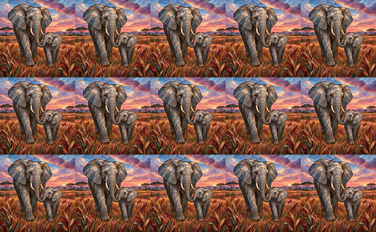 DecoCraft - Studio 1375 - Scenic Elevated Texture Tiles - Autumn Together