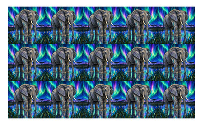 DecoCraft - Studio 1375 - Scenic Elevated Texture Tiles - Beneath the Northern Lights