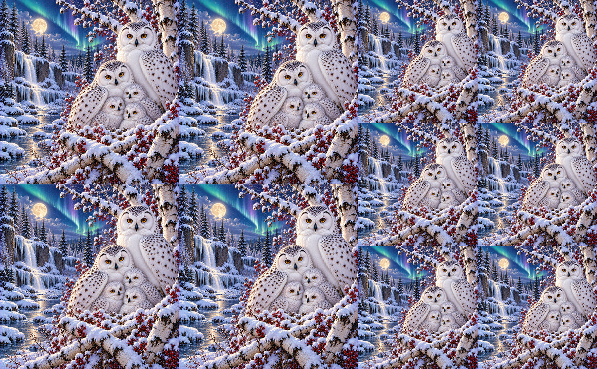 DecoCraft - Studio 1375 - Scenic Tiles Series - Safe Beneath Their Wings
